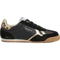 Pepe Jeans Baskets basses enfant VINNIE FUN G filles - Noir - 38