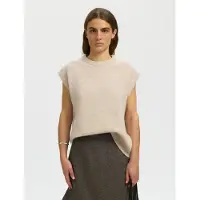 Selected Pull-over 'SLWLULU' greige
