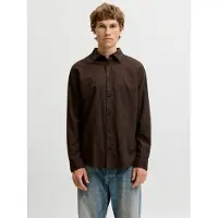 Jack & Jones Chemise 'JJEFIELD' chocolat