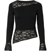 Pieces T-shirt noir