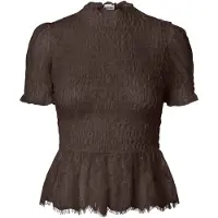 Pieces Chemisier 'PCJilly' marron