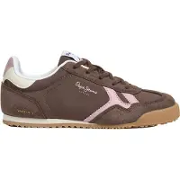 Pepe Jeans Vinnie Retro Trainers Marron EU 34 Fille
