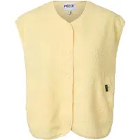 Pieces Gilet 'PCKATTY' jaune