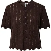 Pieces Cardigan 'ADA' marron