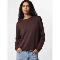 Pieces Sweat-shirt chocolat