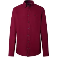 Hackett London Chemise 'Oxford' rouge