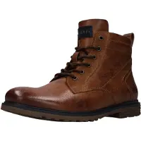 Bugatti Bottines à lacets cognac