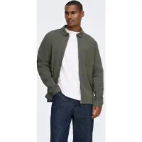 Only & Sons Veste de survêtement 'ONSNEWKODYL' gris foncé