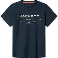 Hackett London Hk5000065 Short Sleeve T-shirt Bleu 3 Years Garçon