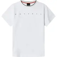 Hackett London Hk5000063 Short Sleeve T-shirt Blanc 24 Months Garçon