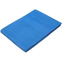 vidaXL Bâche plate avec œillets, bleu, 6 x 12 m, 90 g/m², en polyéthylène