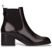 Wonders pour femme. G-6252_2763_5792 Bottines en Cuir Santafé 52 Noir (40), 3 à 5 cm, Aucun, Casuel