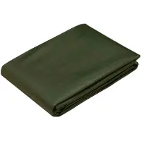 vidaXL Bâche plate avec œillets, verte, 4 x 5 m, 260 g/m² en PE