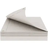 vidaXL Bâche plate avec œillets, blanche, 2 x 3 m, 180 g/m², en PE
