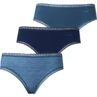 Sloggi Slip 'GO Crush' bleu marine / bleu fumé / bleu cyan