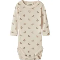 Lil´ Atelier Barboteuse / body 'NBFNalu' crème / noisette / olive