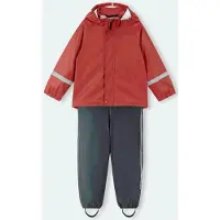 Reima Costume fonctionnel ' Tihku ' bleu / marron / gris argenté