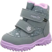 Superfit Bottes de neige 'HUSKY1' vert pastel / lilas / blanc