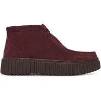 Clarks Bottines à lacets bourgogne
