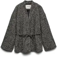 Vero Moda Veste mi-saison 'AWChelsea' écru / noir