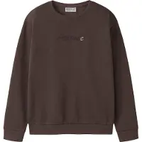 Name it Sweat 'NKMNILAN' crème / chocolat / brun foncé