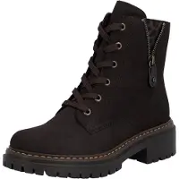 Rieker Bottines à lacets brun foncé