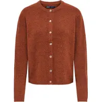 ONLY Cardigan 'ONLSimoni' rouge rouille