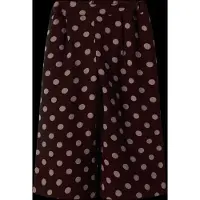 Name it Pantalon brun foncé / rouge