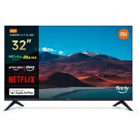 Xiaomi TV F 32, 81 cm (32 Pouces), 4K UHD, Smart TV, Fire TV, Contrôle Vocal Alexa, HDR10, MEMC, 2Go+32Go, Compatible avec AirPlay