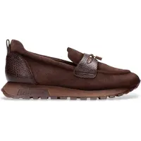 Hispanitas pour femme. HI265166 Chaussures en cuir Oregon marron (39), Plat, Aucun, Casuel