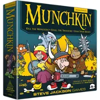 Steve Jackson Games Munchkin Deluxe, 2ème édition - Jeu de société - Version anglaise