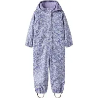 Name It Mini Combinaison de Pluie av. Polaire - PU - NmfDry10 - Laven - - 3 ans (98) - Combinaison de Pluie