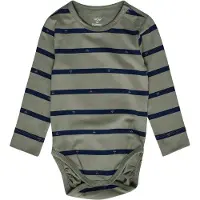 Hummel Barboteuse / body bleu marine / gris / blanc