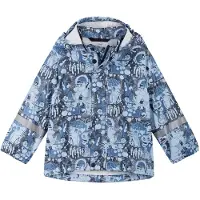 Reima Veste outdoor ' Moomin Vesi ' bleu / mélange de couleurs