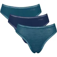 Sloggi Slip turquoise / bleu foncé