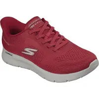 SKECHERS Baskets basses 'Go Walk Flex - Master' rouge / blanc
