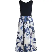 Vera Mont Robe bleu marine / bleu nuit / bleu clair / blanc