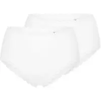 Schiesser Slip ' Cotton Lace ' blanc