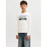 Jack & jones Junior T-Shirt bleu / émeraude / blanc