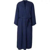 Triumph Peignoir long 'Amourette' bleu marine