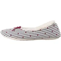 Next Pantoufle bleu / gris / rouge