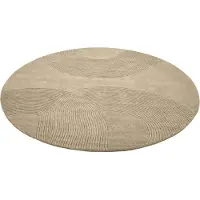 Bolia Zen Rug Tapis Rond Ø 200 cm | Beige