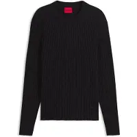 HUGO Pull-over 'Sribban' noir