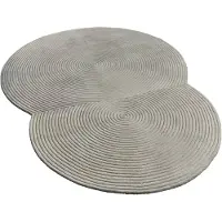 Bolia Zen Rug Rounded Tapis 257 x 330 cm | Light Grey