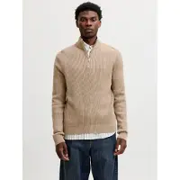 Jack & Jones Pull-over 'JJPANNEL' noisette
