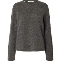 Selected Pull-over 'SLWLulu' gris chiné