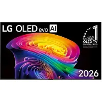 LG Téléviseur intelligent OLED42C61LA 42 pouces (106 cm) 4K OLED evo (42", C6, OLED, 4K, 2026), TV, Noir