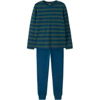 TWO SOON Pyjama bleu marine / vert