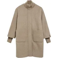 Comma Manteau mi-saison noisette