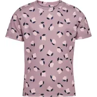 Hummel T-Shirt violet / noir